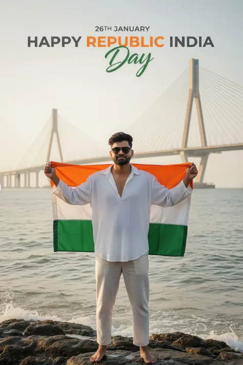 26 January Republic day - AI Prompt