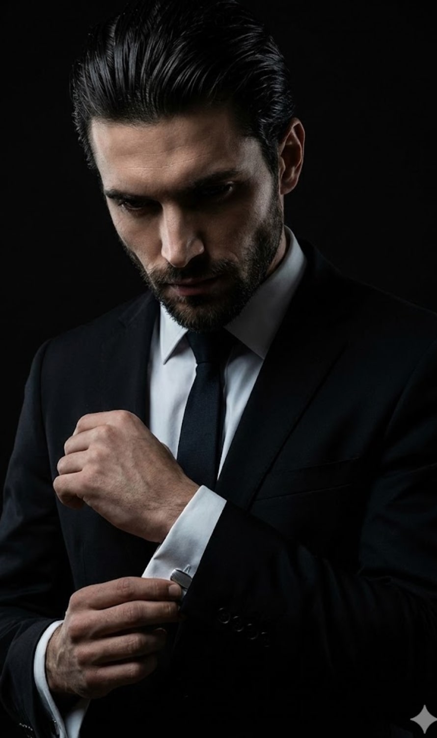 Dark Mafia Romance Book Cover - AI Prompt