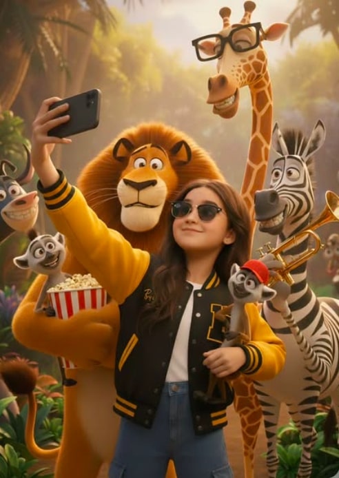 Madagascar Selfie Magic - AI Prompt