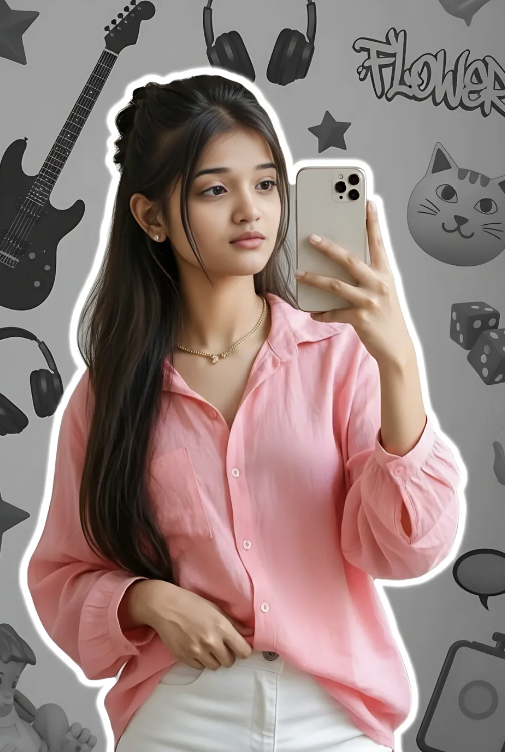 mirror selfie - AI Prompt