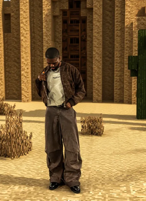 Pixel Reality Clash - AI Prompt