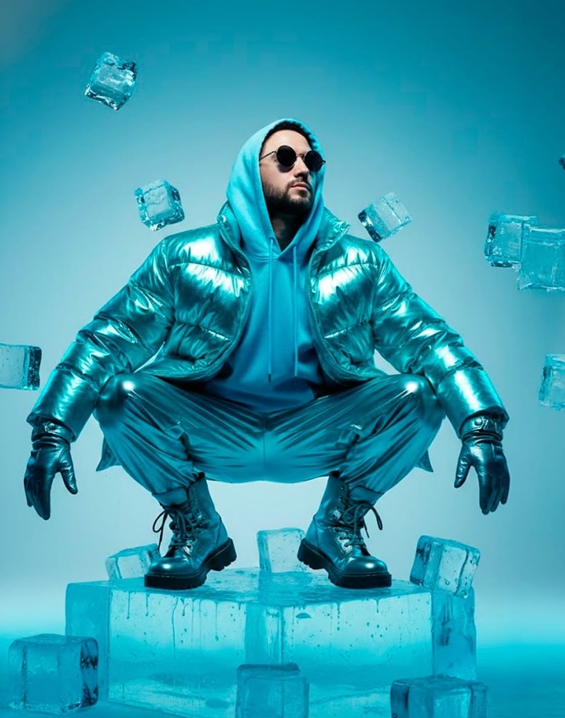 round sunglasses - AI Prompt