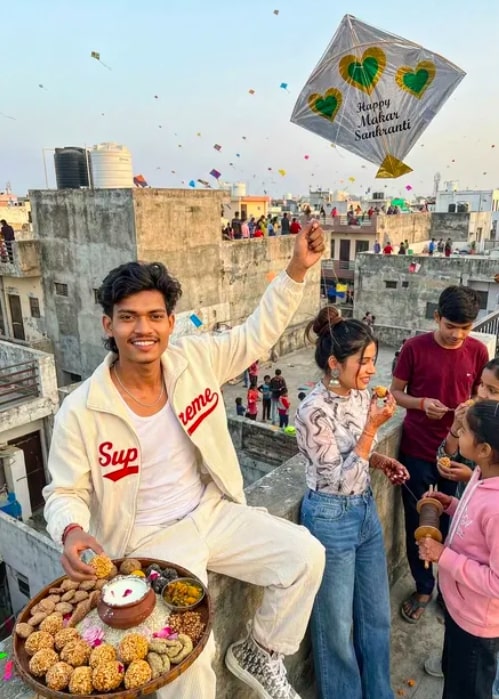 Sankranti Sky Celebration - AI Prompt