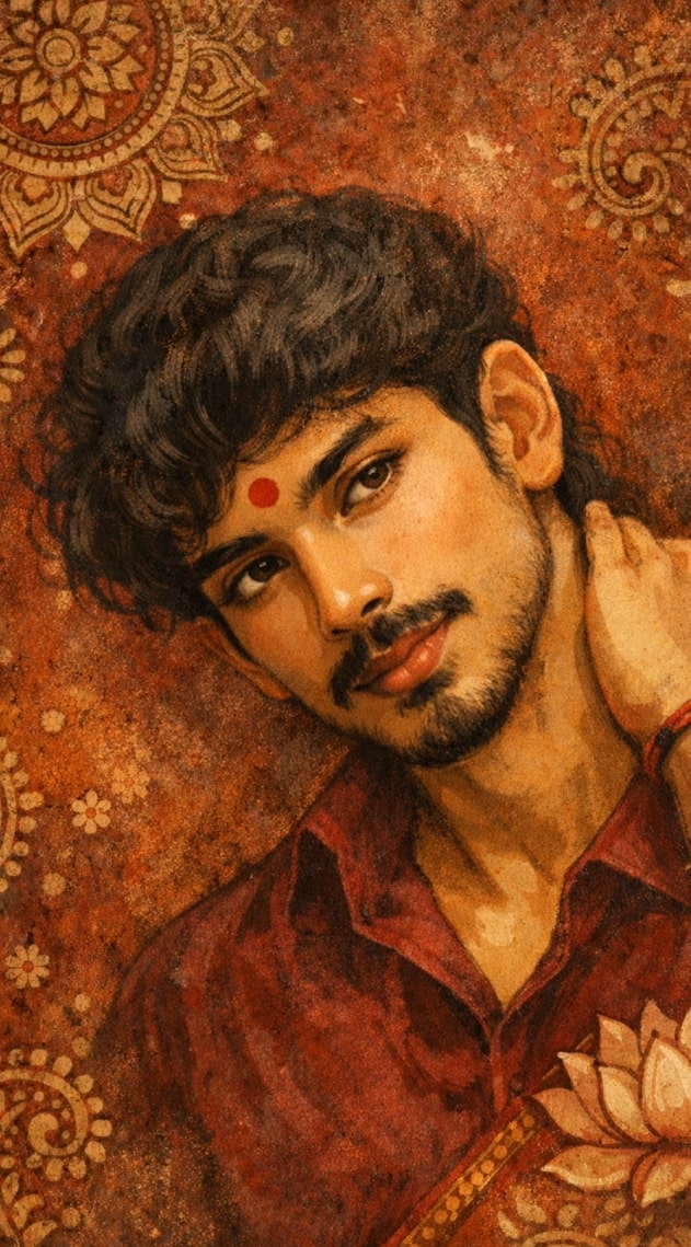 South Indian Painting - AI Prompt