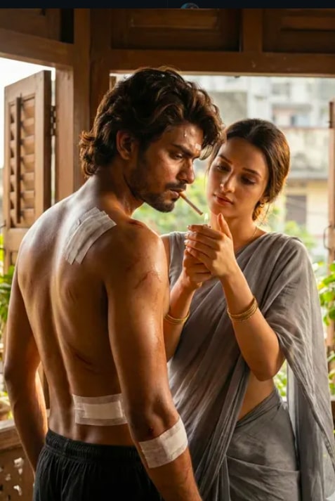 Ultra-Realistic Bollywood Cinematic Injury Love Scene - AI Prompt